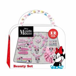 Accesorios de belleza minnie (12 piezas) 28.0 x 21.6 x 3.8 cm