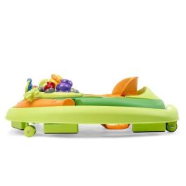 Chicco Walky Talky Andador Bebé Ajustable 3 Alturas con Centro de Actividades 3D Jungla, Seguridad Anti-Vuelco, Plegable Green Wave Chicco Walky Talky Andador Bebé Ajustable 3 Alturas con Centro de Actividades 3D Jungla, Seguridad Anti-Vuelco, Plegable Green Wave