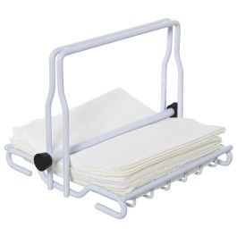 Servilletero de mesa Alexandra House Living Blanco Metal 21 x 15 x 18 cm