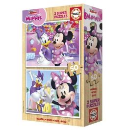 Puzzle 2x50 piezas minnie