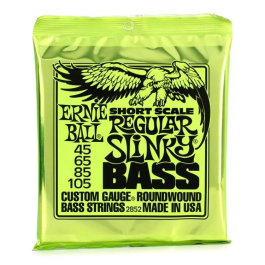 ERNIEBALL Juego Bajo Eléctrico Slinky Short Scale Regular 45-105 Precio: 26.49999946. SKU: B1AB78A9F6