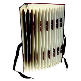 Mariola Carpeta Fuelle Acordeón Folio A-Z Cartón Forrado Geltex Cierre Cinta Negro Precio: 7.58999967. SKU: B1753LTVR6