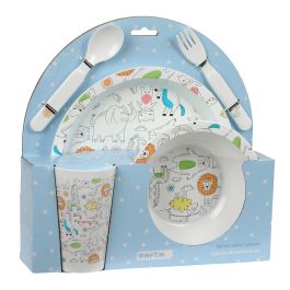 Set de vajilla infantil Safta Zoo Poliéster 26 x 26 x 9 cm Precio: 5.89000049. SKU: B17X86S9AA