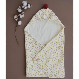 Domiva DOM1732578271277 Albornoz Honey Moon de Algodón ultra suave y absorbente con Capucha