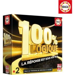 Juego de mesa - EDUCA - 100% Lógica: La Respuesta está ante tus ojos - Adaptado del programa de TV para niños de 8 años Precio: 38.89000016. SKU: B14ND58YTC