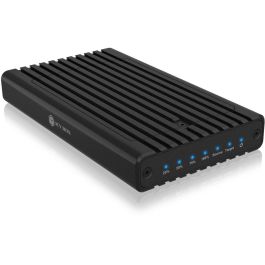 ICY BOX IB-2817MCL-C31 Caja Externa USB-C 3.2 para 2x M.2 NVMe SSD con Función de Clonación