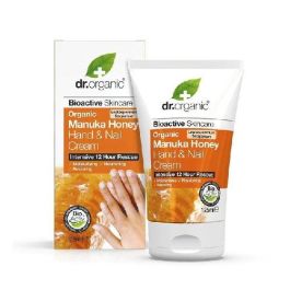 DR. ORGANIC Crema de Manos y Uñas con Miel de Manuka Orgánica 125ml - Alivia y Protege Manos Secas/Ásperas Precio: 10.89999944. SKU: B17GSR5HXZ