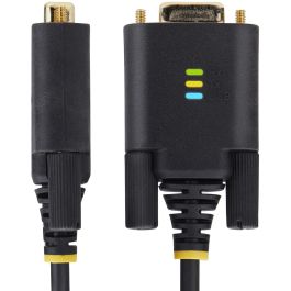 Cable USB Startech 1P3FFCB-USB-SERIAL Negro 1 m