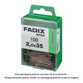 Fadix 10920051 Caja 100 Unidades Clavo de Acero para Rodapié 2,0x35mm