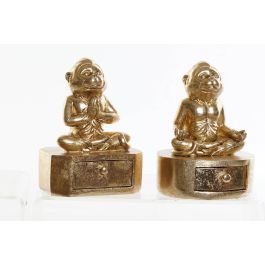 DKD Home Decor Figura Decorativa Colonial Mono Cajón Resina Dorado - 10.6x14.8x11 cm - Set 4 Unidades Surtidas Precio: 20.19732. SKU: B156ANE77Q