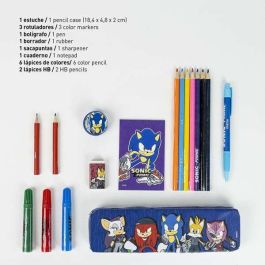 Set papelería coloreable sonic prime 11.0 x 24.0 x 9.5 cm