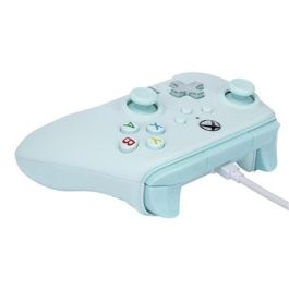 Power A Mando con Cable XBGP0004-01 para Xbox Series X/S Azul Algodón de Azúcar con Licencia Oficial Xbox