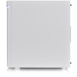 Thermaltake H590 TG ARGB Snow White - Torre de ordenador de media columna
