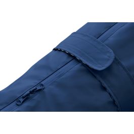 Hunter Abrigo Milford para Perro 35 cm Azul Impermeable y Cortavientos - Cuello 26-54cm Vientre 40-52cm