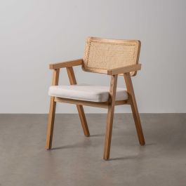 Silla Brazos Natural Madera / Fibra 56 X 55 X 81 cm Precio: 210.0076. SKU: B17YTEB8DY