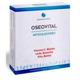 MAHEN Oseovital Articulaciones 30 Comprimidos - Bienestar articular y óseo con Calcio y Vitamina C Precio: 29.59. SKU: B172B9T7S6