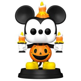 FUNKO Figura POP Super Disney Mickey Mouse Pumpkin 17cm, coleccionable con pilas AAA
