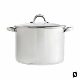 Olla con Tapa de Cristal Quid Metal Acero Precio: 23.50000048. SKU: S2701838