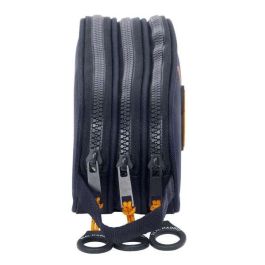 Bolso Escolar Portatodo Safta Triple Real Madrid 2 Equipacion 24-25 70x210x85 mm