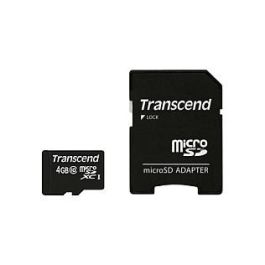 Transcend TS4GUSDHC10 Tarjeta MicroSDHC de 4GB Clase 10 45MB/s con Adaptador SD Precio: 60.88999994. SKU: B1B6MYYZKL