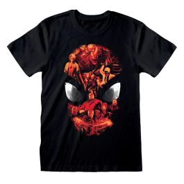 Camiseta de Manga Corta Spider-Man Character Roster Negro Unisex Precio: 35.50000003. SKU: D0800445