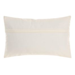 DKD Home Decor Cojin Boho Crudo Verde 30 x 50 cm (2 Unidades)