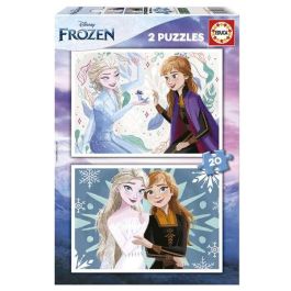 Puzzle 2x20 piezas frozen Puzzle 2x20 piezas frozen