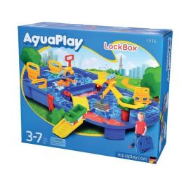 Big Aquaplay Lock Box Circuito de Agua - Juego Didáctico e Impermeable con 25 Accesorios para Niños +3 Años