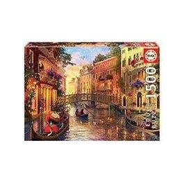 Educa Puzzle 1500 Atardecer en Venecia Rompecabezas 1500 Piezas Recomendado a partir de 6 años