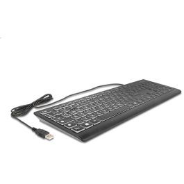 DeLOCK 12170 Teclado USB Alámbrico QWERTZ Alemán con Retroiluminación LED RGB y Teclas XXL Grandes Negro 1.5m Precio: 47.88999952. SKU: B1B7QGVV3T