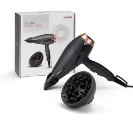 BABYLISS 6709DE - Secador de pelo Smooth Pro 2100W - 2 temperaturas / 2 velocidades - Velocidad del aire 106 km / h - Botón de aire frío BABYLISS 6709DE - Secador de pelo Smooth Pro 2100W - 2 temperaturas / 2 velocidades - Velocidad del aire 106 km / h - Botón de aire frío