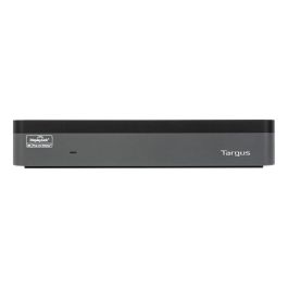 Targus DOCK570EUZ Docking Station Alámbrica Negra con 4 HDMI y 4 DisplayPort, Compatible con Windows y Mac OS