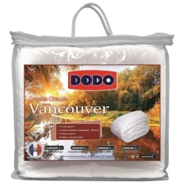 DODO Edredón cálido VANCOUVER 400gr/m² 240x260 cm blanco