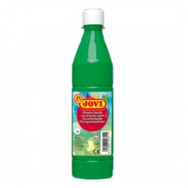 Jovi Tempera Liquida Escolar 500 ml Verde Medio para Manualidades y Pintura sobre Papel, Cartulina y Tela Precio: 3.99000041. SKU: B19322MT5K