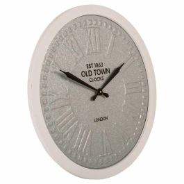 Reloj de Pared Alexandra House Living Metal Madera MDF 60 x 6 x 60 cm