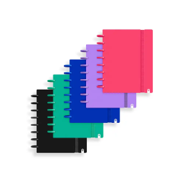 Carchivo Cuaderno Ingeniox Foam A5 80 Hojas Rayado Horizontal Colores Intense Surtidos