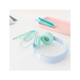 Mr Wonderful Auriculares Niños Friday Feeling Seguridad 85 DB Conector Jack 3.5mm Estéreo Compatible Móviles Tablets Consolas