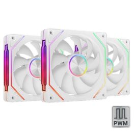 Mars gaming MF-Linkfinity Kit 3X Ventilador Interno ARGB Blanco Modulares PWM 120mm Precio: 33.7900002. SKU: B1HBNYTACP