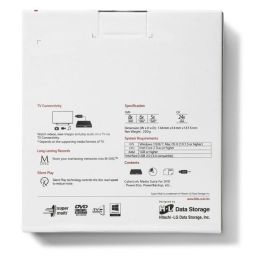 LG Grabadora DVD Externa 8x M-DISC Silent Play Super Multi USB 2.0 para Windows 10 y Mac OS Blanca Ultra Delgada Portátil LG Grabadora DVD Externa 8x M-DISC Silent Play Super Multi USB 2.0 para Windows 10 y Mac OS Blanca Ultra Delgada Portátil