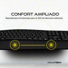 Teclado y Ratón Owlotech EK500 Negro