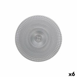 Plato Llano Alfares Alfares Vidrio Ø 31 cm (6 Unidades) Plato Llano Alfares Alfares Vidrio Ø 31 cm (6 Unidades)
