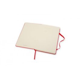 Cuaderno Moleskine Clasico Tapa Dura 13X21 240H 70Gr. Lisa Con Goma Roja