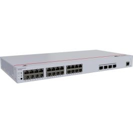 HUAWEI eKit S220 Series Switch 24x 10/100/1000BASE-T Puertos PoE+ (400W), 4x 10GE SFP+ Puertos, Alimentación AC Integrada