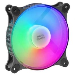 Mars Gaming MFDUO Pack 2 Ventiladores 120mm FRGB Rainbow 360º Ultra Silenciosos 12dB Rodamientos FDB con Sistema Anti-Vibraciones Mars Gaming MFDUO Pack 2 Ventiladores 120mm FRGB Rainbow 360º Ultra Silenciosos 12dB Rodamientos FDB con Sistema Anti-Vibraciones