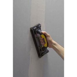 STANLEY Lijadora Manual 230x80mm de Aluminio Acanalado, Fijación Eficiente para Papel/Tela Abrasiva