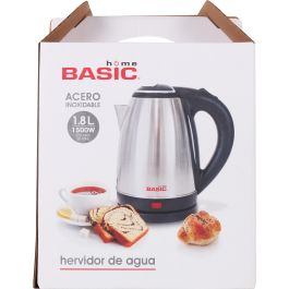 Basic Home Hervidor de Agua 1.8L 1500W - 16 x 23 x 21 cm (6 Unidades)