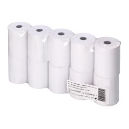 Rollo Sumadora Termico Greening 80 mm Ancho X 60 mm Diametro Sin Bisfenol A Papel De 70 gr-M2 50 unidades