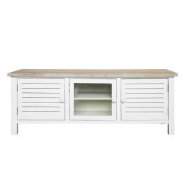 Mueble de TV DKD Home Decor Abeto Blanco Madera MDF 120 x 40 x 45 cm Precio: 292.49999977. SKU: S3044079