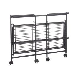 Confortime Estantería Plegable 2 Niveles, 67 x 30 x 44.8 cm