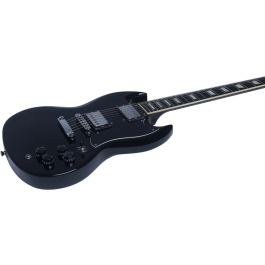 Eko Guitarra Eléctrica Starter DV300 Tipo SG - Negra